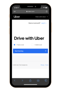 Get paid to drive for Uber. Use this money making app for some extra cash.