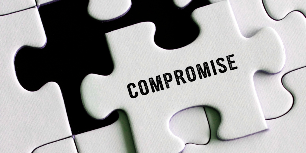 Compromising can help change ones  money mindset and secure a financial future. 