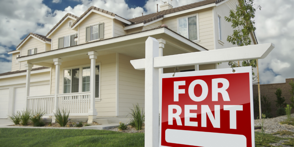 Investing in a rental property, placing it for rent and earning money to pay off debt.