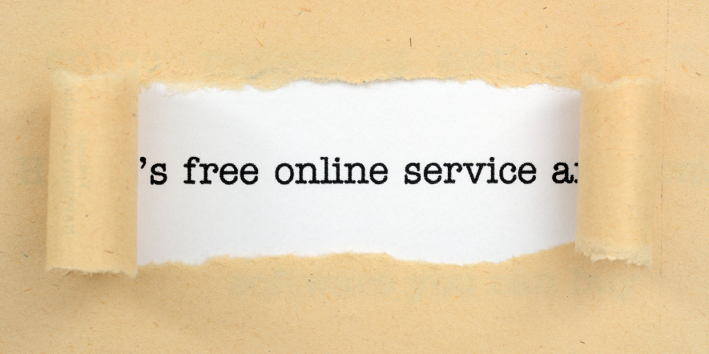 Free online services logo for free movies online. 