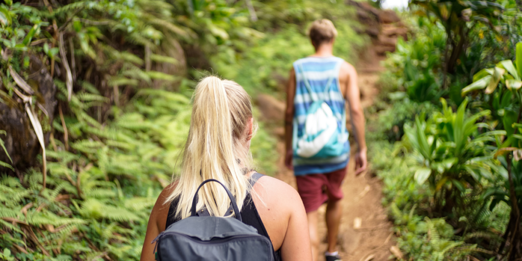 Taking a hike is an amazing idea for an affordable date!