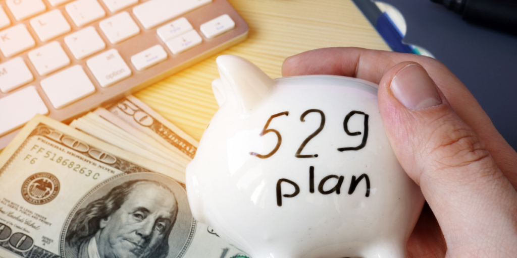 539 plans have their own set of tax rules and regulations. 