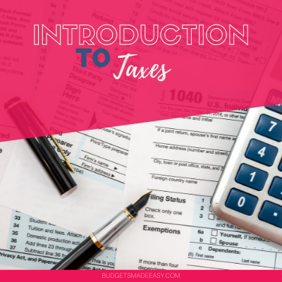introduction to taxes