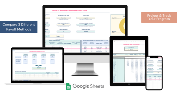 Debt Pay Off Spreadhsheet - Image 9